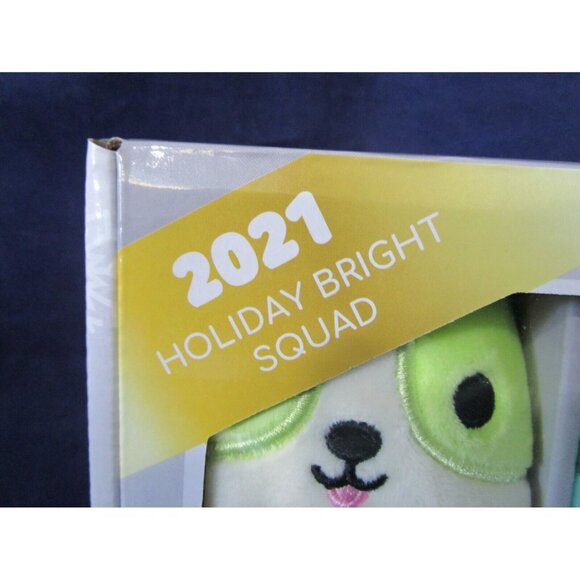 Original Squishmallows 2021 Holiday Bright Squad 6 Mini Plush Ornament Set New - Picture 3 of 12
